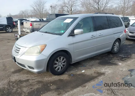 2010 Honda Odyssey Ex from USA, damaged, VIN 5FNRL3H45AB044618